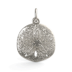 Keyhole Sand Dollar Charm