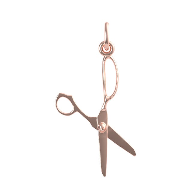 Scissors Charm