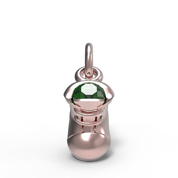 May Baby Shoe Charm