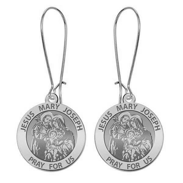 Jesus Mary Joseph Earrings