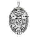 Personalized Idaho Police Badge with Your Rank, Number & Department