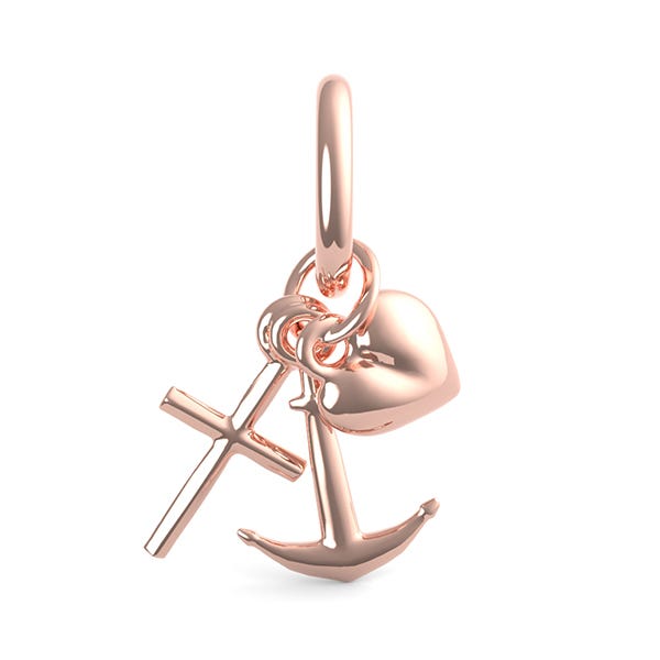 Faith, Hope, Charity Charm(0908)