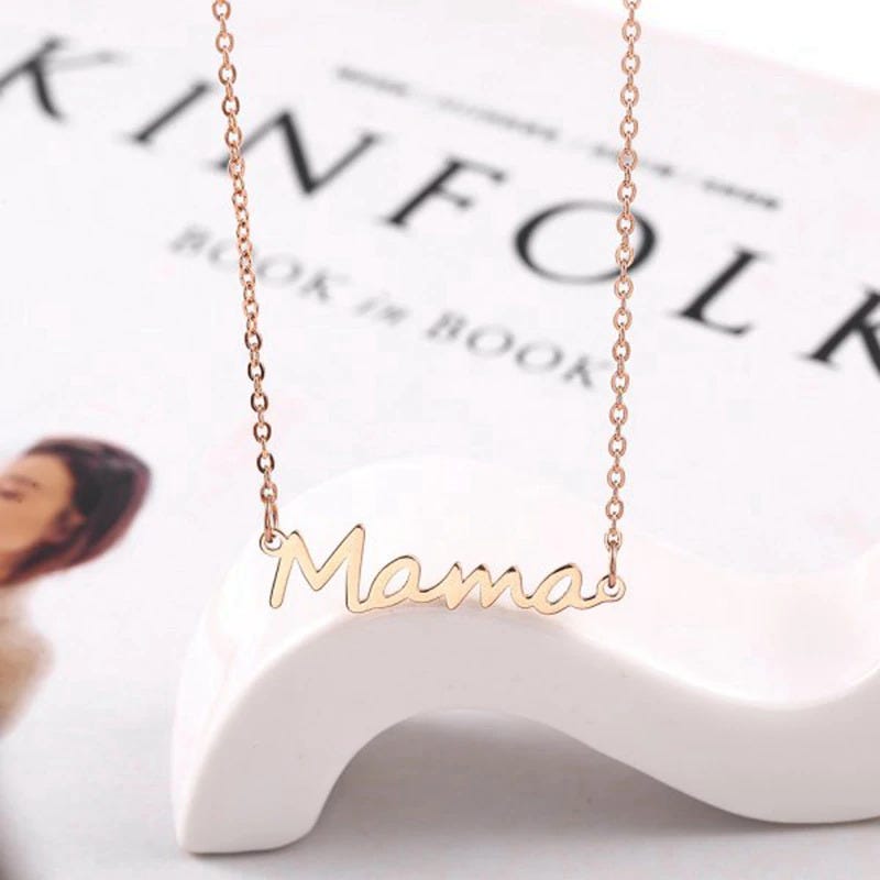 Mama Necklace with 18" Chain