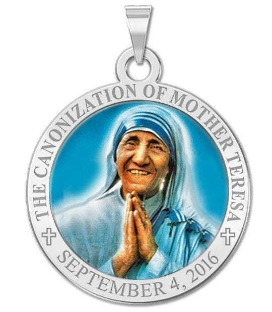 Canonization Of Mother Teresa Commemorative Religious Medal