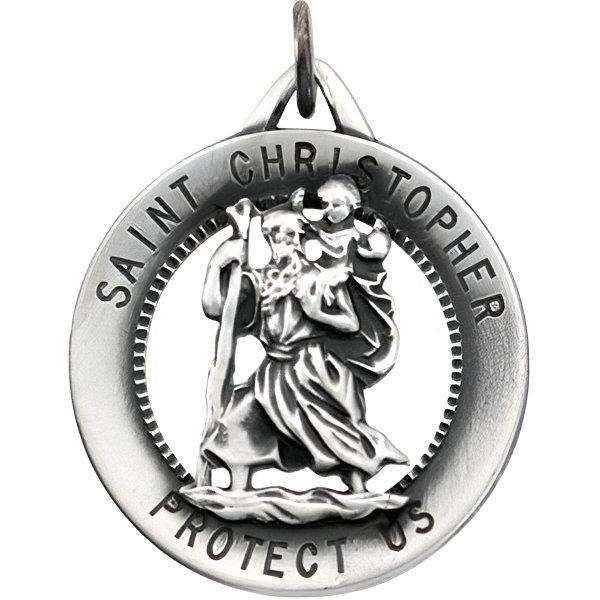 St. Christopher Pendant Medal