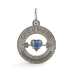 December Love Birthstone Charm (3342)