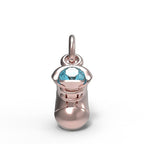 March Baby Shoe Charm