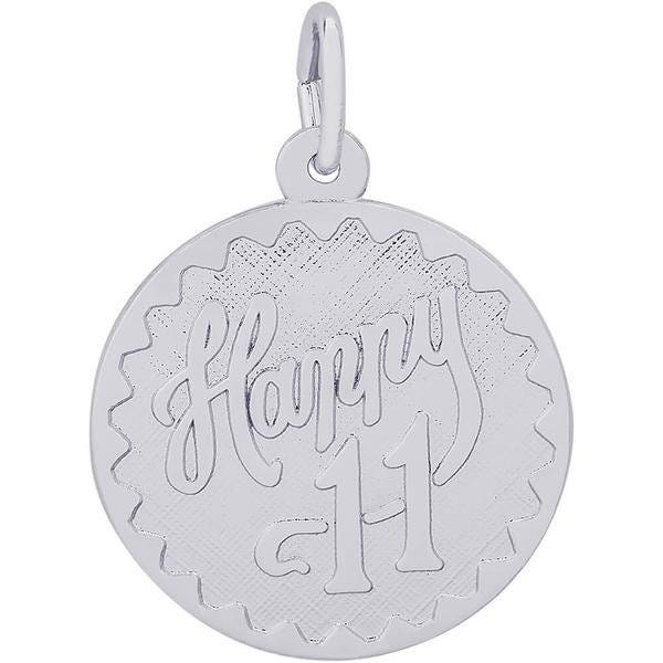 Happy 11 Engravable