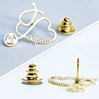 Personalized Nurse Stethoscope Pin