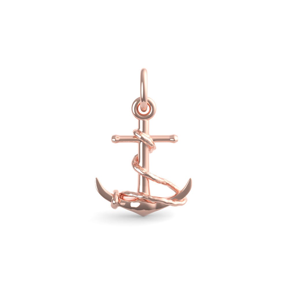 Anchor with Rope Charm(7844)