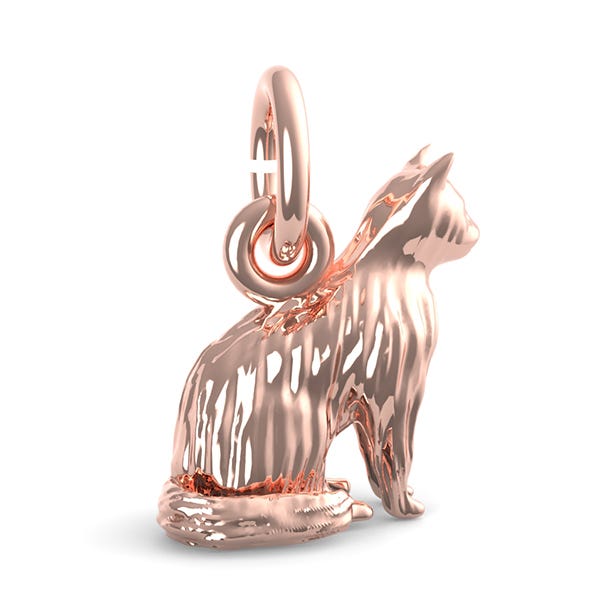 Sitting Cat Charm
