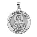 Saint Vincent Ferrer Round Religious Medal