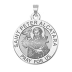 Saint Peter Alcatara Round Medal