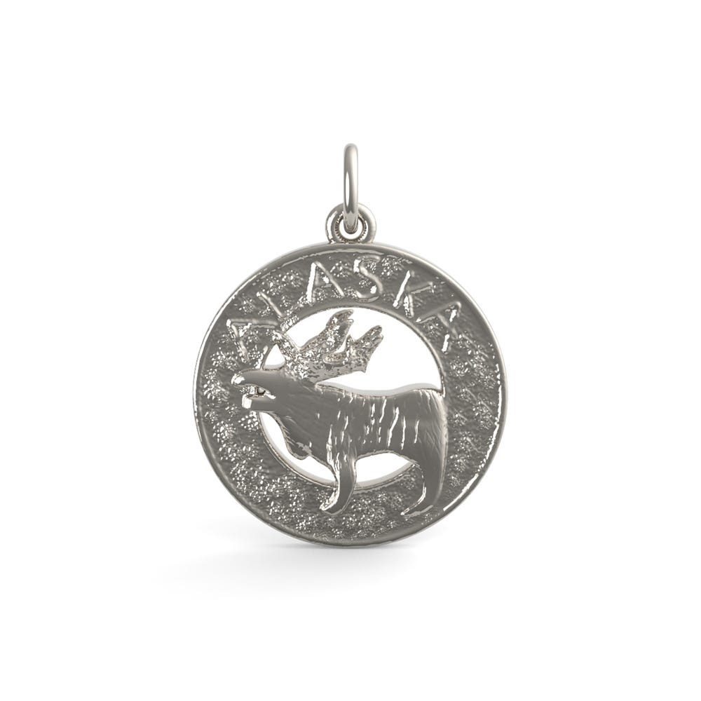 Alaska Moose Ring Charm(Style 6467)
