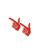 Texas Tech Color Enamel Guns Up Cuff Links