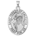 Saint Teresa Of Calcutta - Oval Religious Medal