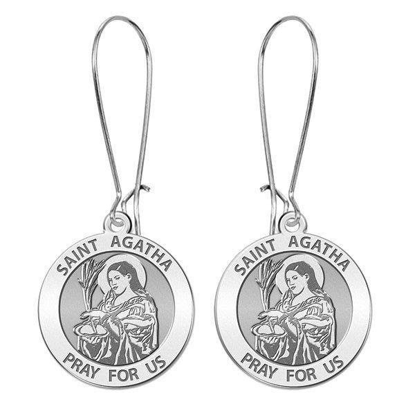 Saint Agatha Earrings
