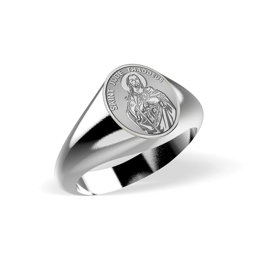 Saint Jude Signet Ring