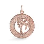 Hawaii Palm Tree Ring Charm
