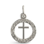 Diamond Cut Border Cross