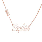 Usc Custom Charm Name Necklace