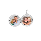 Round Claddagh With Clover Locket