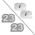 Custom Post Number Earrings