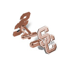 Pair of Usc Interlocking Sc Cufflinks