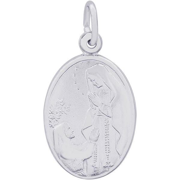 Our Lady of Lourdes Engravable