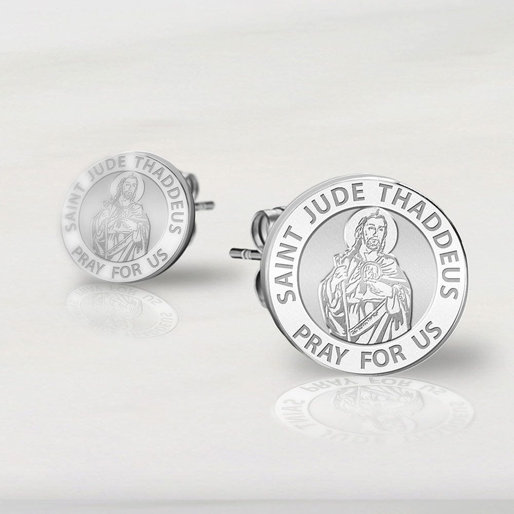 Saint Jude Earrings