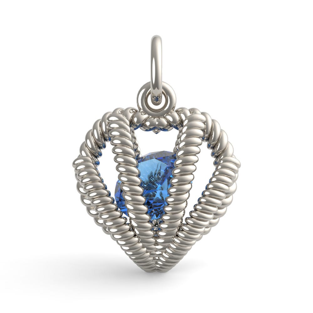 Embraced with Love December Stone Charm(8350-012)