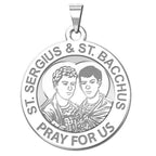 Saint Sergius & Saint Bacchus Religious Medal