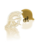 Pair of Usc Trojan Head Earrings