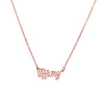Petite Script Name Necklace