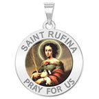 Saint Rufina Religious Color Medal
