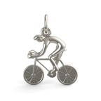 Racing Cyclist Charm