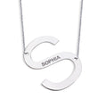 Big Initial Name Necklace