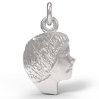 Girls Head Accent Charm(6047)