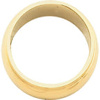 14K Yellow Gold Approx. 0.16 Inch Domed Series Wedding Band
