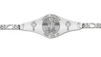 Saint Patrick Bracelet With Celtic Crosses