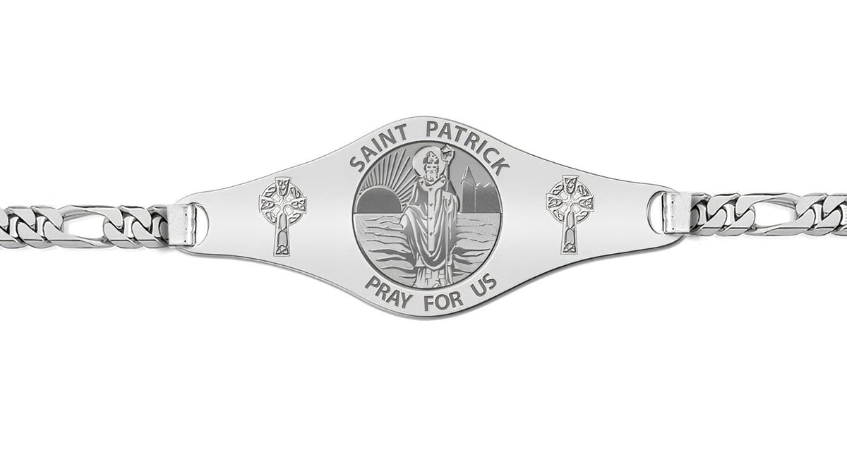 Saint Patrick Bracelet With Celtic Crosses