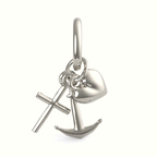 Faith, Hope, Charity Charm(0908)