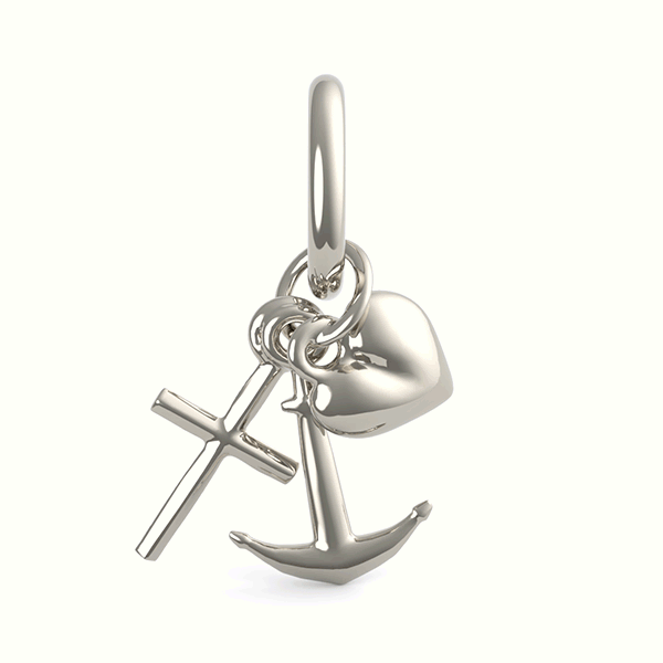 Faith, Hope, Charity Charm(0908)