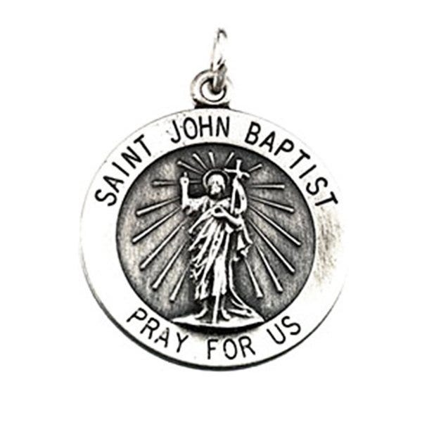 Saint John The Baptist Religious Medal