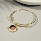 Expandable Photo Charm Bracelet