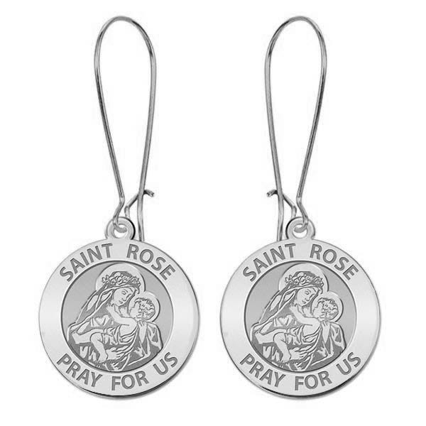 Saint Rose of Lima Earrings