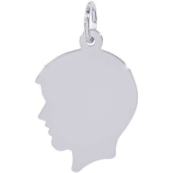 Boys Head Engravable
