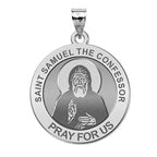 Saint Samuel The Confessor Round Religious Medal