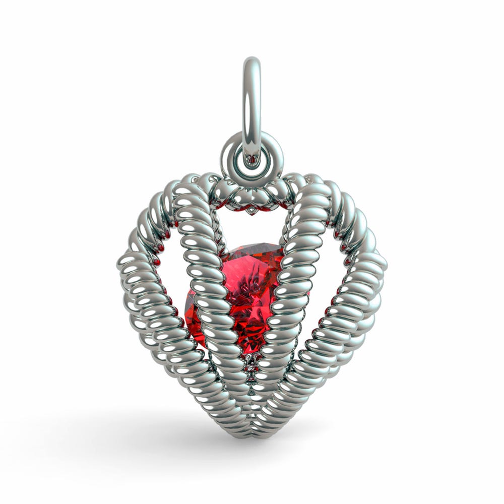 Love July Stone Charm