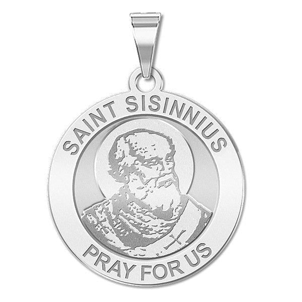 Saint Sisinnius Religious Medal